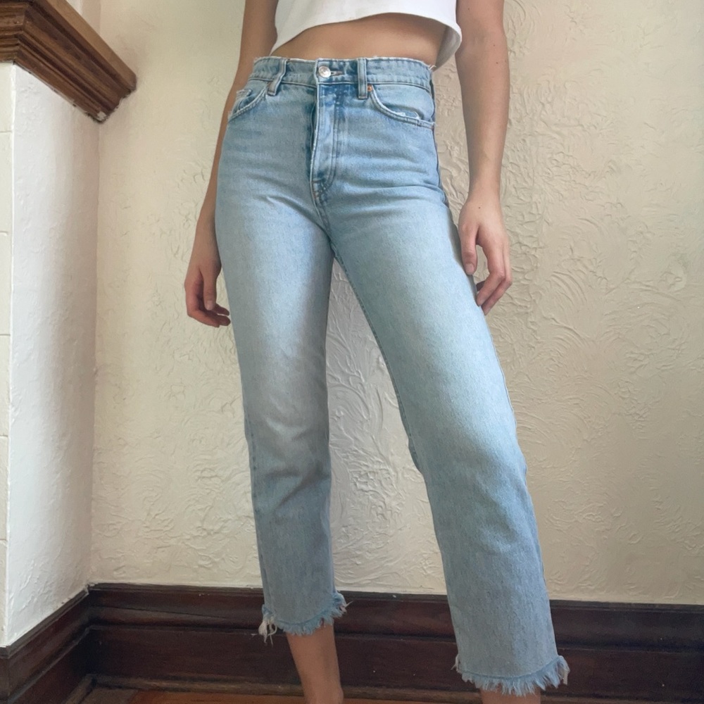 Zara straight leg denim